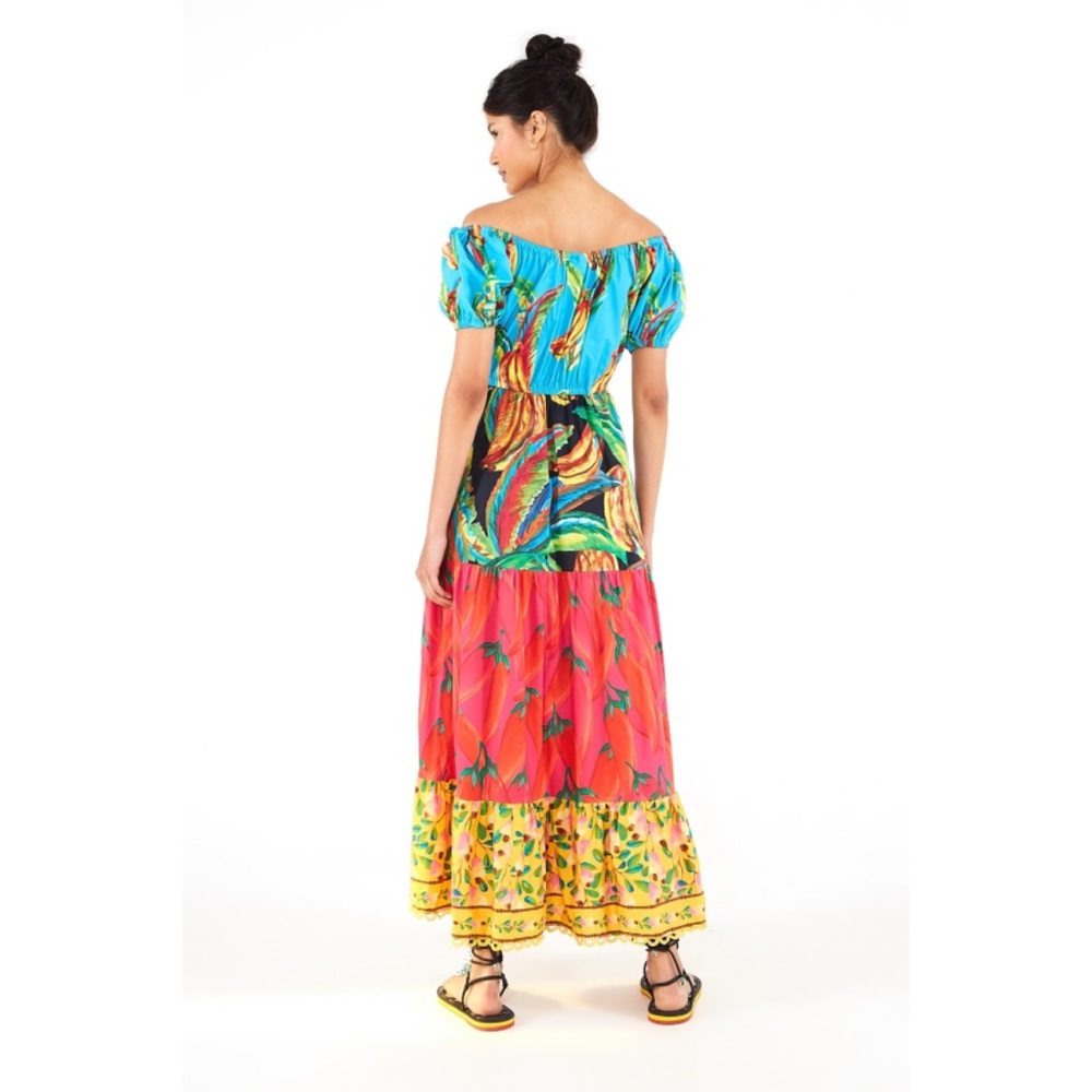 FARM Rio | Farm Mix Maxi Dress - Picture 3 of 15